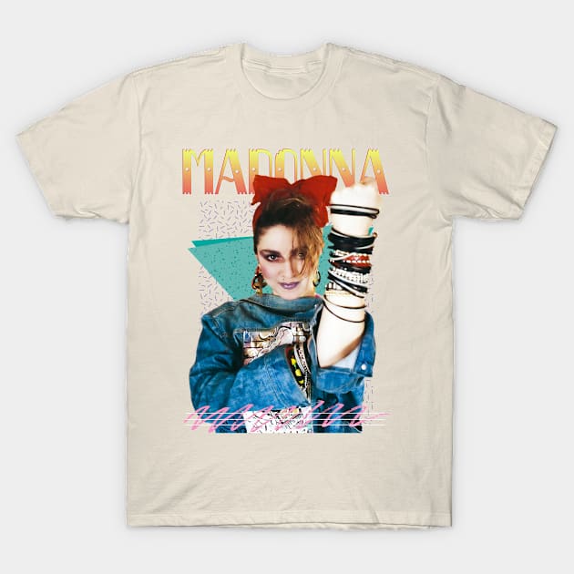 Madonna Strong Style 90s  Retro Aesthetic T-Shirt by Piomio